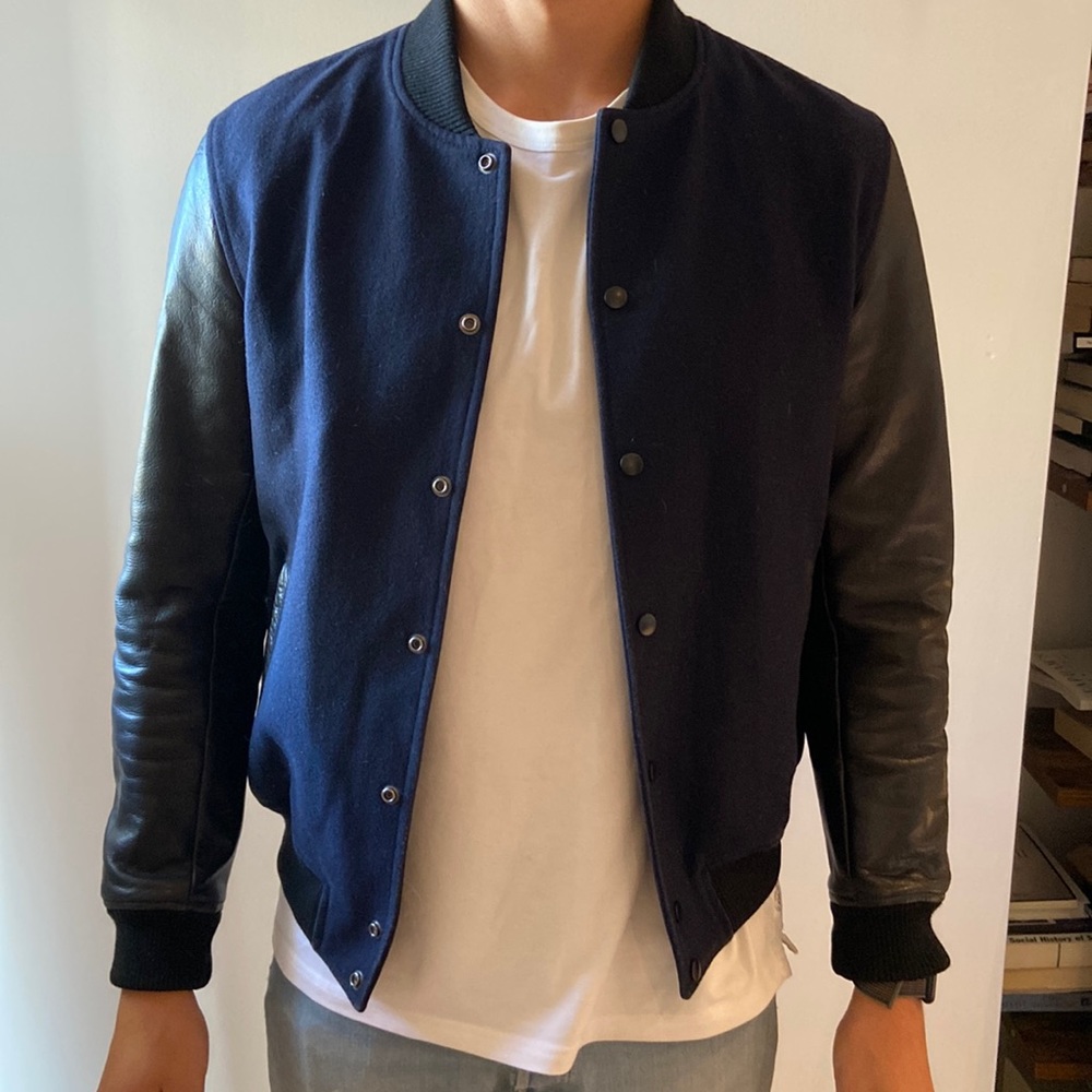 Danier Blue and Black Men's Jacket